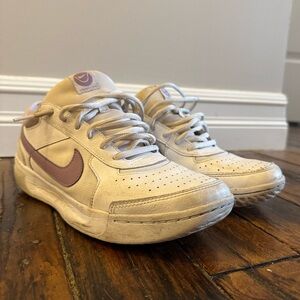 Nike Air Cream and Lavender Sneakers